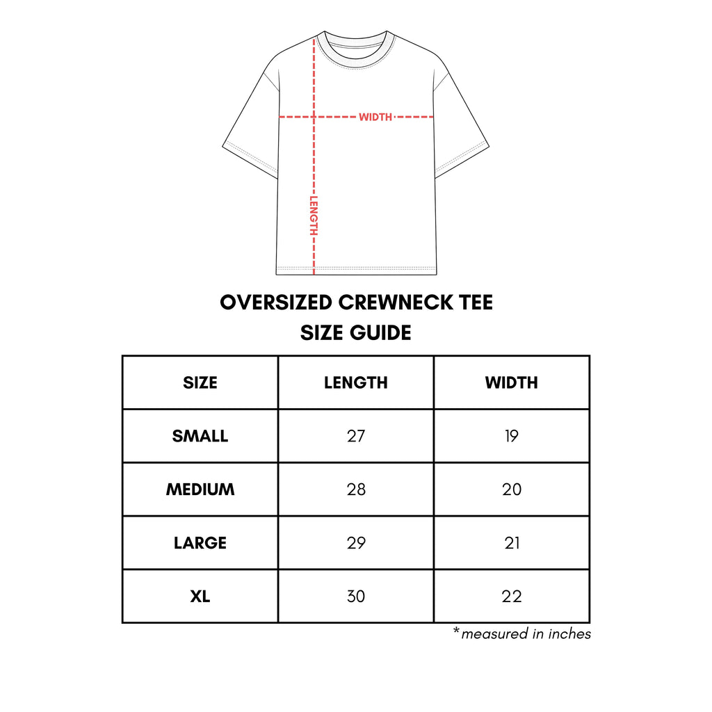 Oversized Crewneck Tee