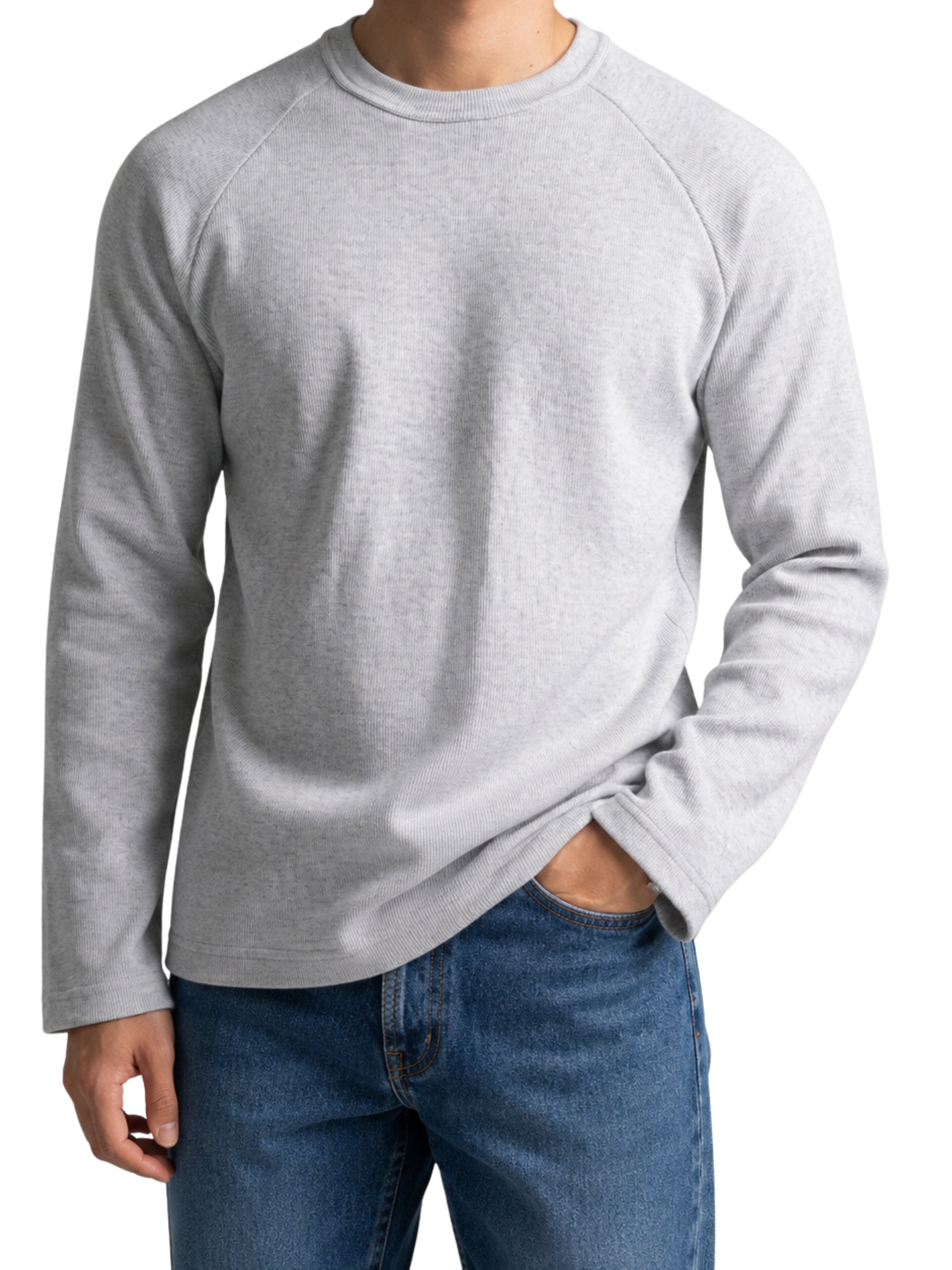Knitted Raglan Long Sleeve