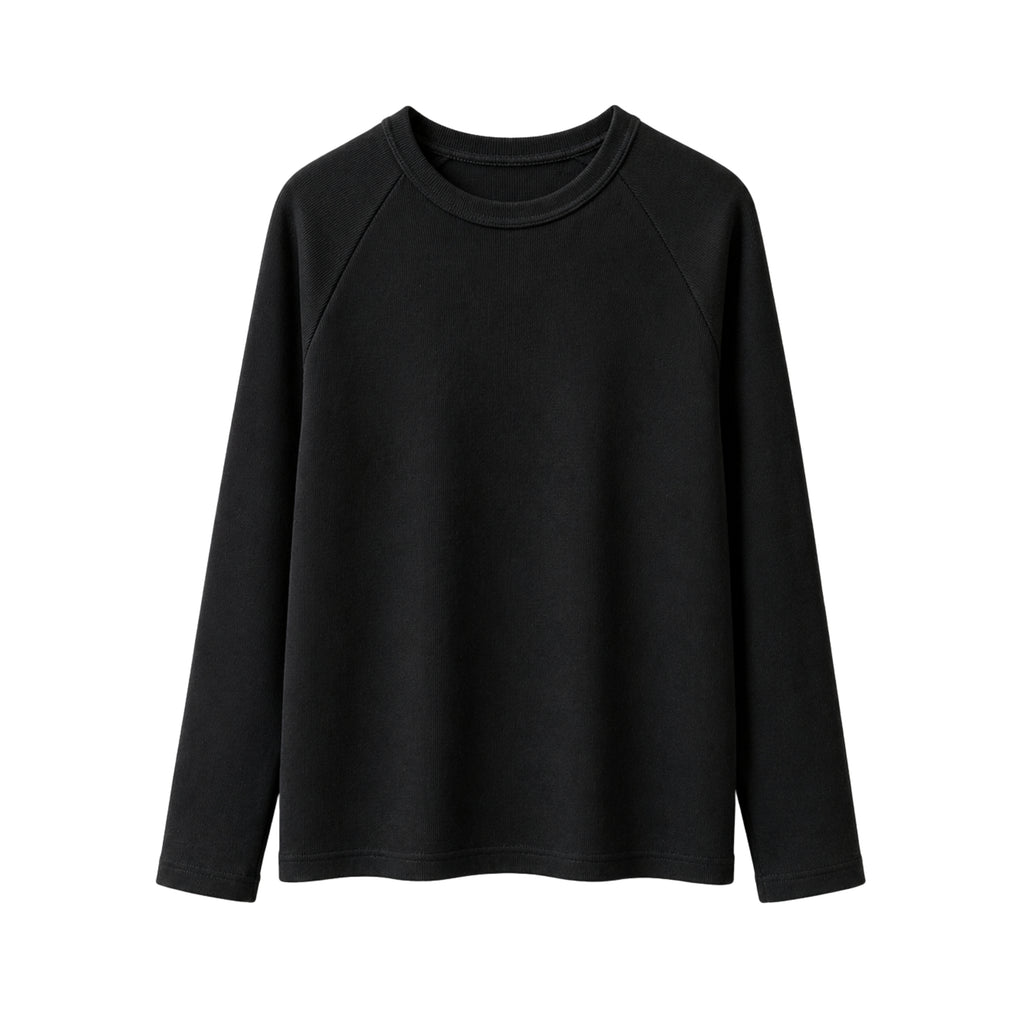 Knitted Raglan Long Sleeve