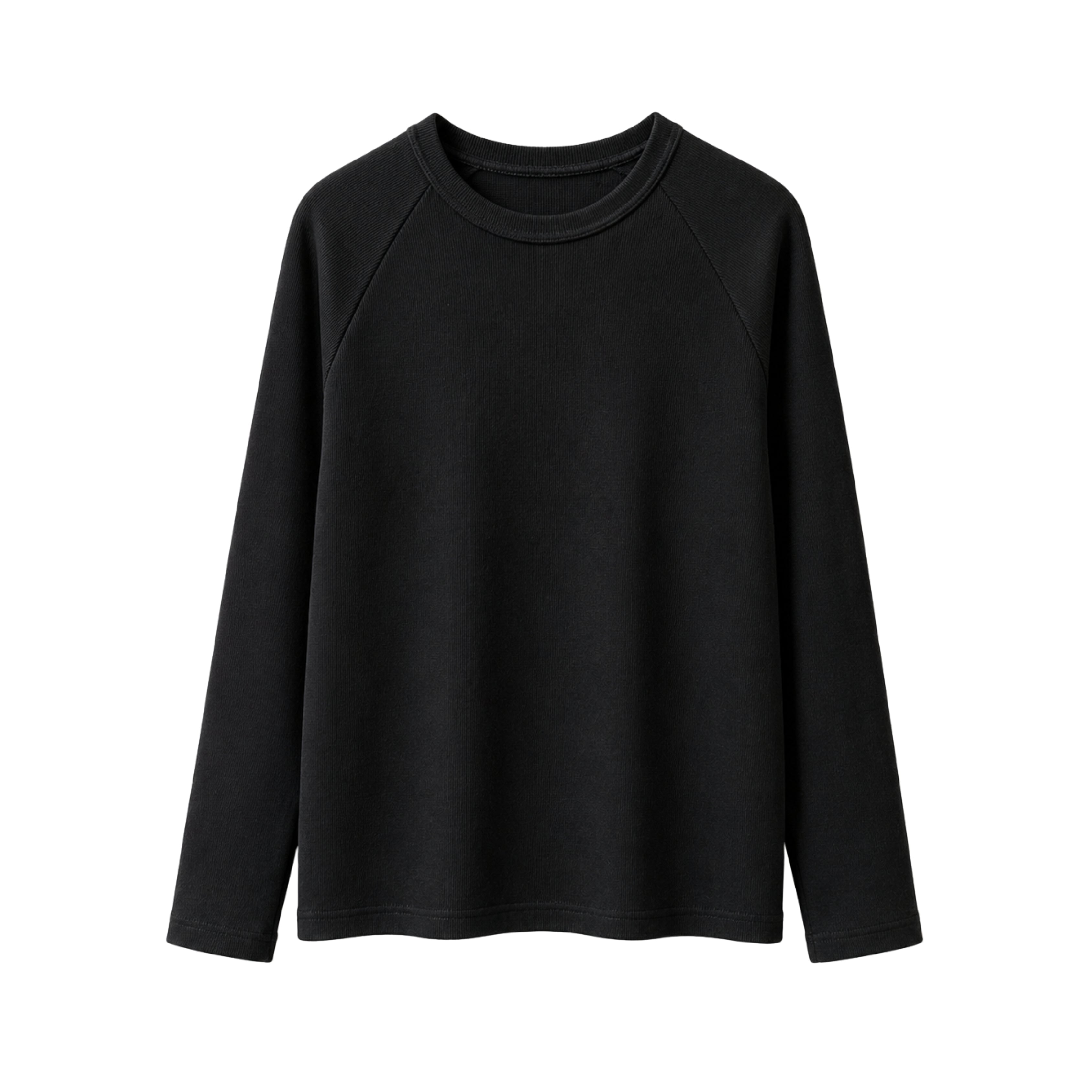 Knitted Raglan Long Sleeve