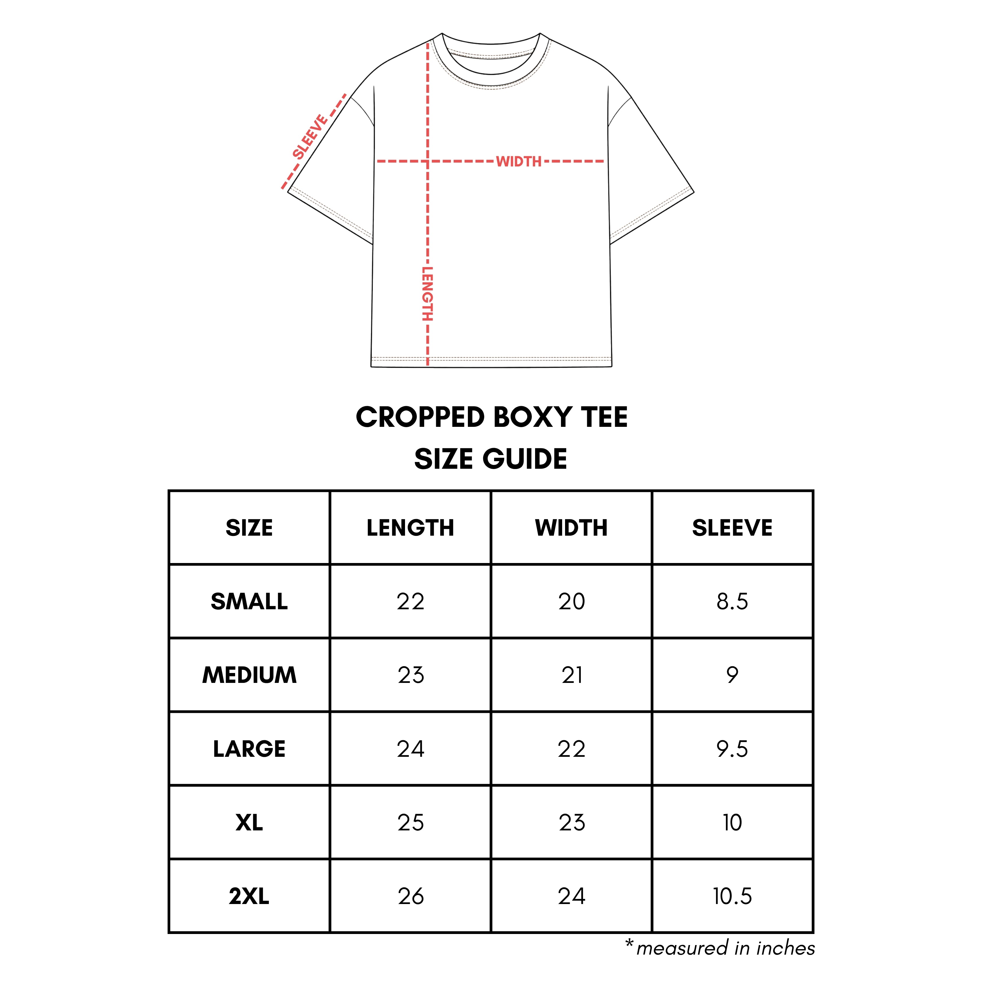 Cropped Boxy Tee v2