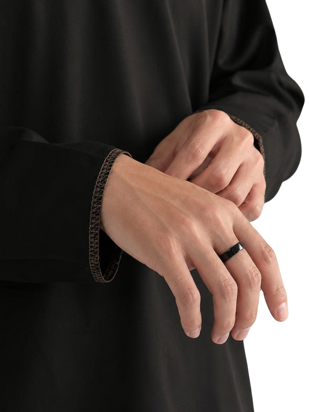 Raw Hem Long Sleeve
